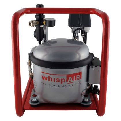 Tyst kompressor WhispAir CW17/04 8 bar 12 L/min 3,5 L